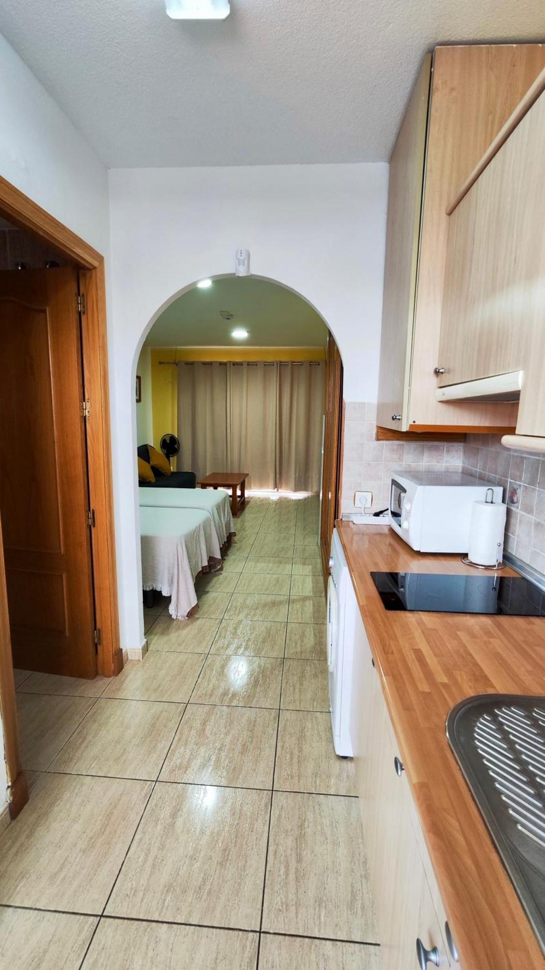 Encantador Estudio Con Terraza Privada Y Espectaculares Vistas Al Mar En Costa Del Silencio, Cerca De Los Cristianos Exterior photo